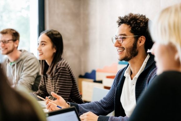 young people and students
